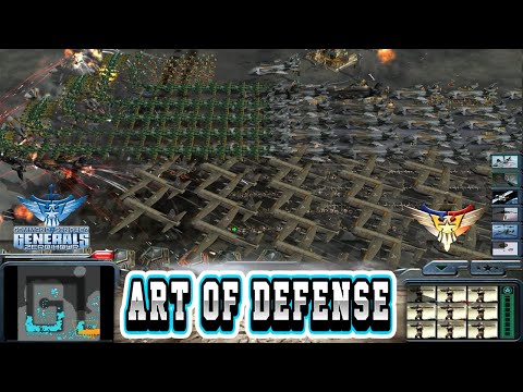 Command & Conquer Generals Zero Hour - ART OF DEFENSE Gameplay AOD P24 (1080p 60fps)