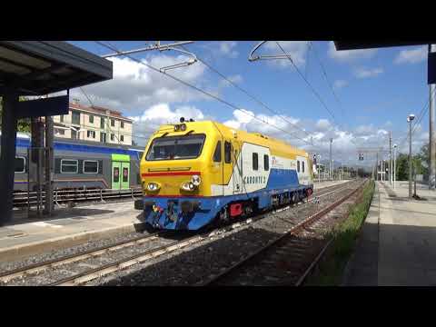 RFI in azione sulla FL7: CARONTE in partenza da Cisterna e E656.570 in transito a Campoleone!!