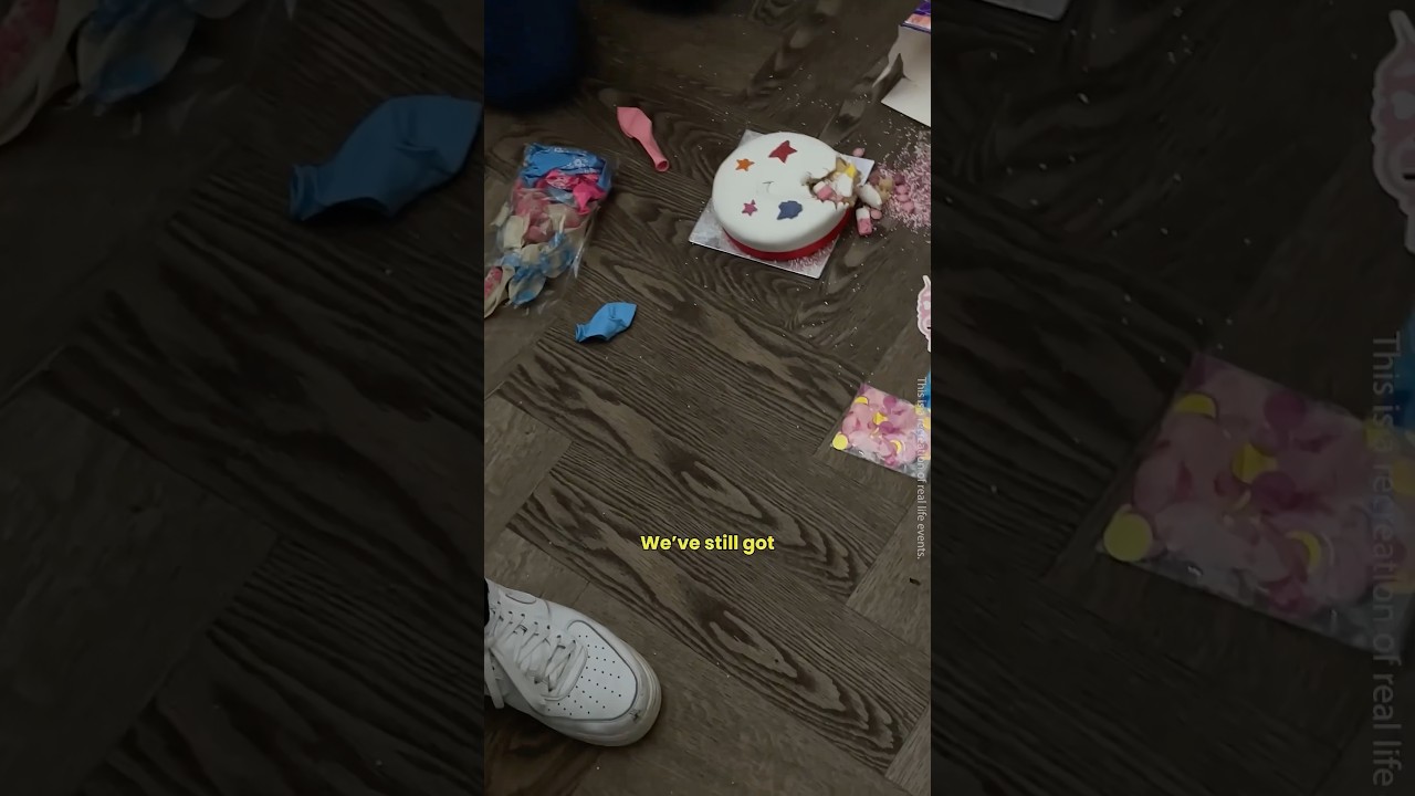 my husband’s mom destroyed our gender cake