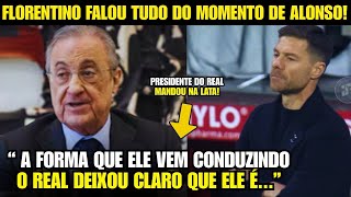 🚨NOSSA! OLHA O QUE O PRESIDENTE DO REAL FALOU SOBRE O MOMENTO DE XABI ALONSO NO REAL!