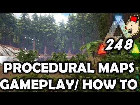 Ark Update 248  Proceduraly Generated Maps / First Gameplay