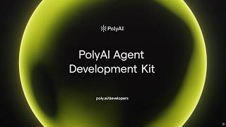 PolyAIエージェント開発キットのご紹介