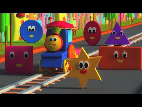 Bob Il Treno forme avventura imparare le forme Nursery Rhymes Bob The Train Shapes Adventure