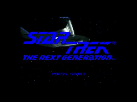 Star Trek: The Next Generation - Future's Past — [ Super Nintendo ] — Intro & Gameplay