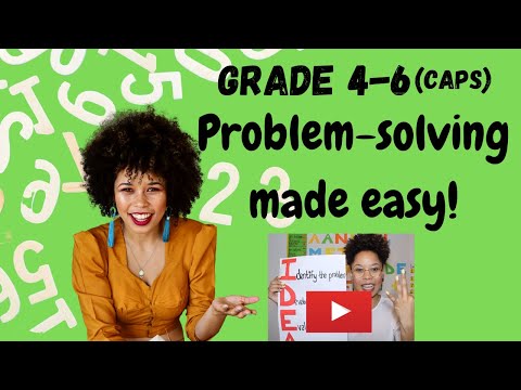 Problem Solving in Mathematics made easy (2020) | CAPS | Grade 4 5 6 Mathematics