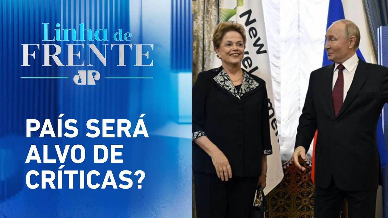 Integrantes dos países dos Brics chegam à Rússia | LINHA DE FRENTE