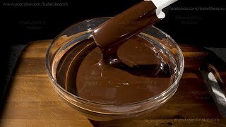 EASY Semi Sweet Chocolate Ganache Recipe 