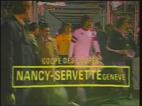 1978-79 UEFA Cupsieger Cup: 01.11.1978 AS Nancy Lorraine - Servette FC 2:2