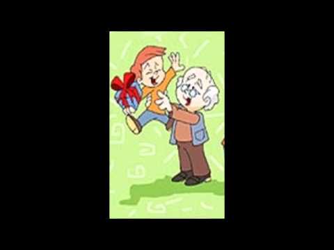 el abuelito. enrique y ana