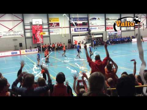Valto publiek steelt de show in finale Zuid-Holland Korfbal Cup