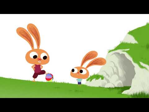 Mister Rabbit. The Cave. Children's Animation Series