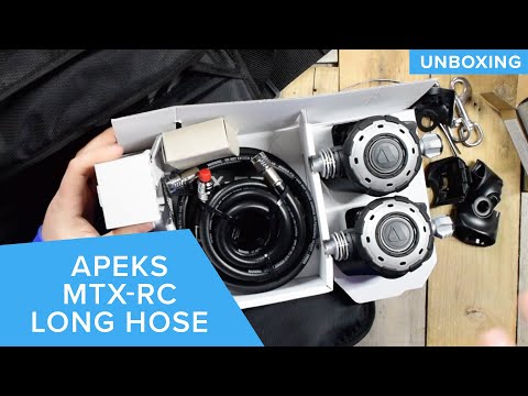 Apeks MTX-RC Single Cylinder Long Hose Set | Unboxing