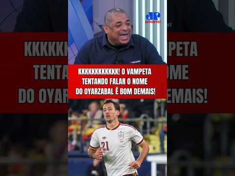 HAHAHA! O VAMPETA TENTANDO FALAR O NOME DO OYARZABAL É SENSACIONAL!