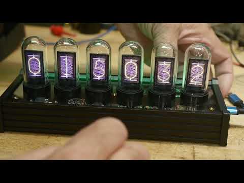 #1558 Fake Nixie Clock