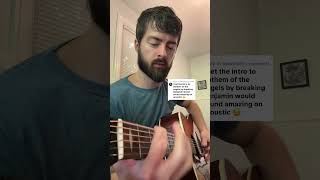 Anthem of the angels by breaking Benjamin #guitar #guitarperformance #acoustic guitar #cover