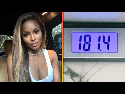 Ciara Shares Her Weight on Scale as She's Trying to Lose 70 Pounds