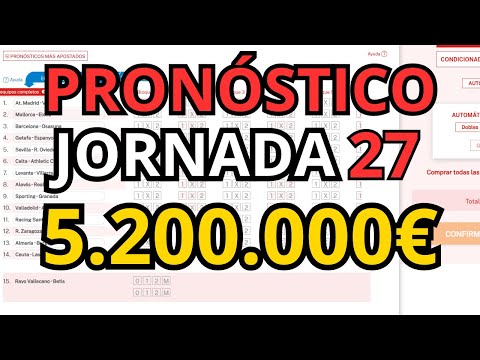 Football Pools Prediction - Matchday 28 | Jackpot €5,200,000 💰