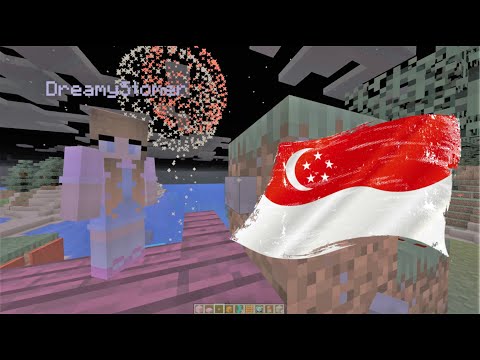 Minecraft SG NDP celebration