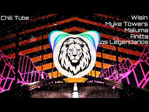 Wisin, Myke Towers, Maluma - Mi Niña Remix ft. Anitta, Los Legendarios(Bass Boosted)
