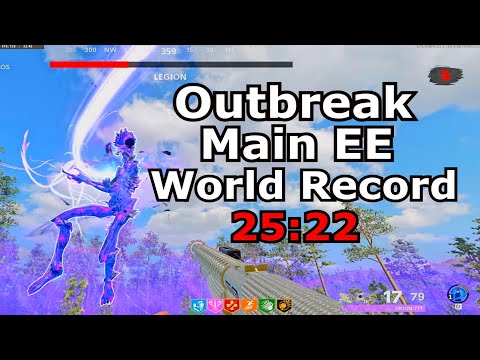 Outbreak Main Easter Egg Speed Run World Record 25:22 legion boss