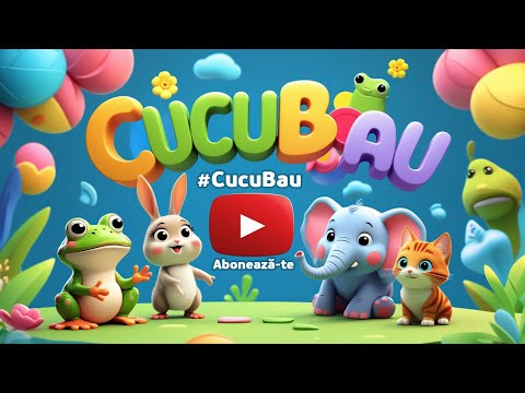 🐸 Colaj 60.min Cântece Educative cu Animale, Litere și Cifre pentru Copii | Desene Animate #CucuBau