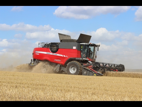 NEW Massey Ferguson Centora 7380 - Harvest 2016