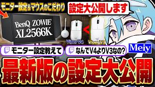 【設定公開】みんな気になってるモニター設定やマウスのこだわりについて語るMeiy【VALORANT/バロラント】