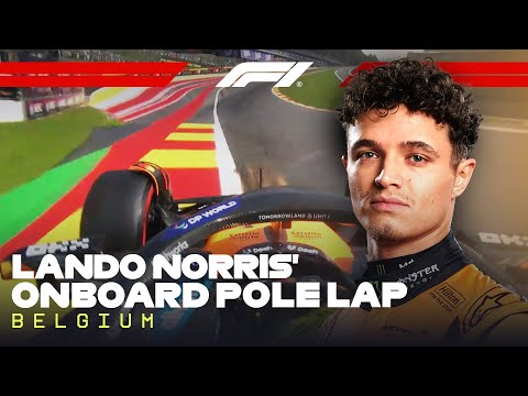 Lando Norris' Pole Lap | 2025 Belgian Grand Prix | Pirelli