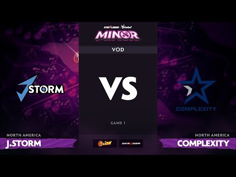 [RU] J.Storm vs compLexity, Game 1, StarLadder ImbaTV Dota 2 Minor S2 NA Qualifiers