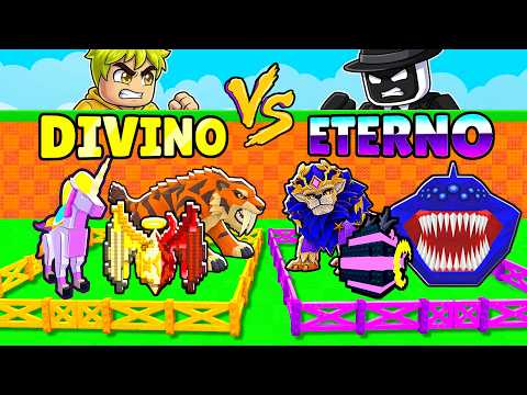 0 a 1 TRILHÃO DIVINO vs ETERNO nesse ROUBE UM OVO - DESAFIO
