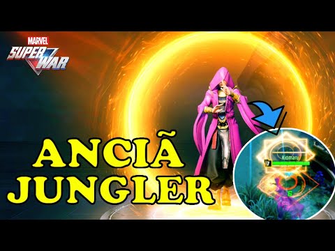 Anciã jungler está entre os melhores! BUILD + POWER CORE - Marvel Super War