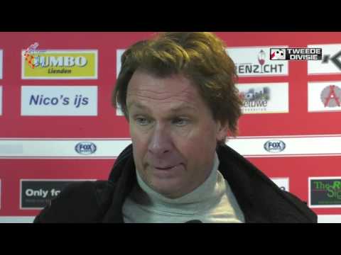 Persconferentie trainers na FC Lienden - Jong FC Twente