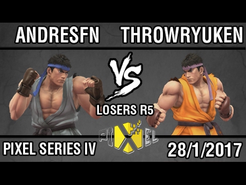 [Pixel Series IV] AndresFn (Ryu) Vs. Throwryuken (Ryu) Losers R5 Top 8