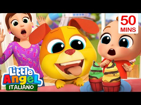 Ecco Bingo, il nostro cane 🐶👨‍👩‍👧‍👦 | Cartoni Animati con Gianni Piccino - Little Angel Italiano