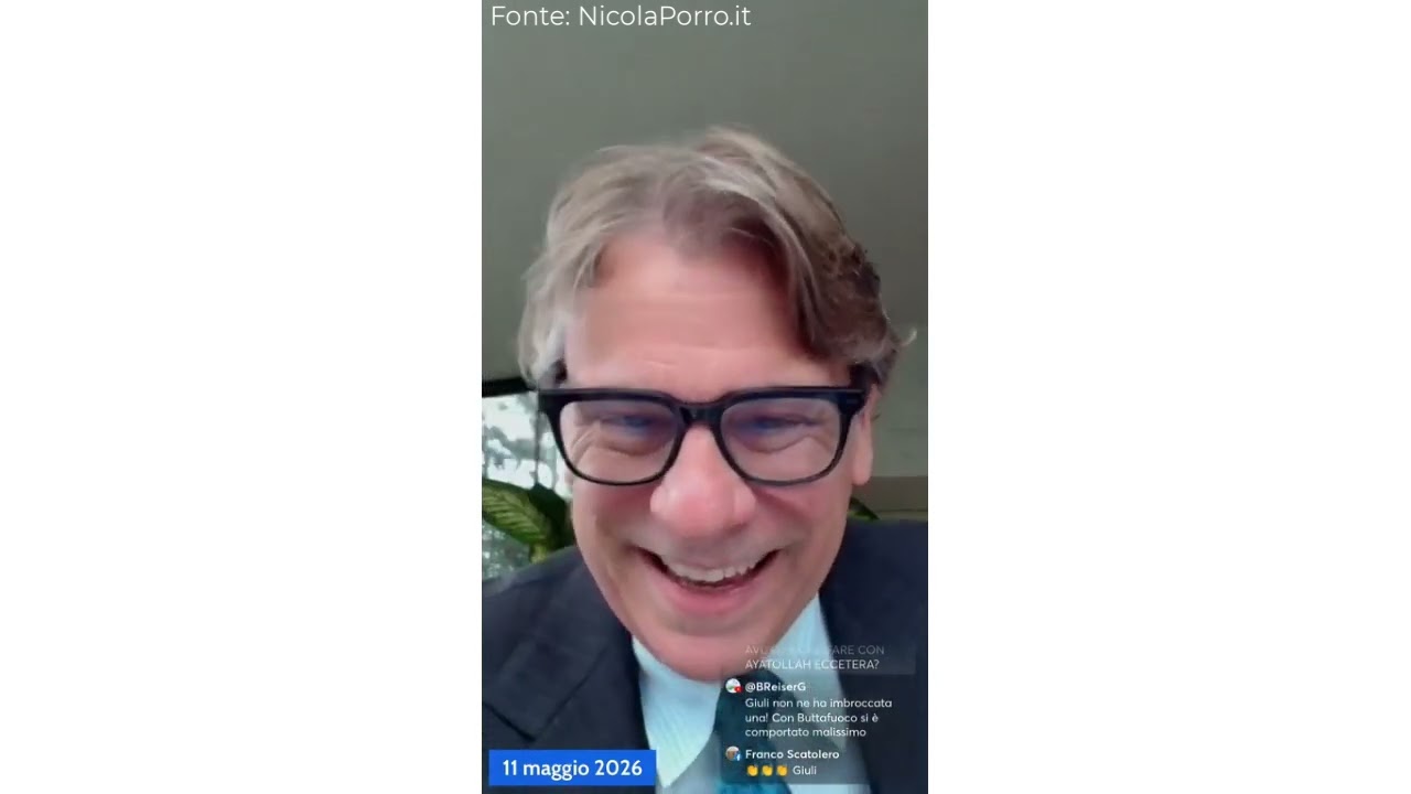 NICOLA PORRO: "PAZZESCO, IL NUOVO SCANDALO NAZIONALE PER I GIORNALI? I LICENZIAMENTI DI GIULI"