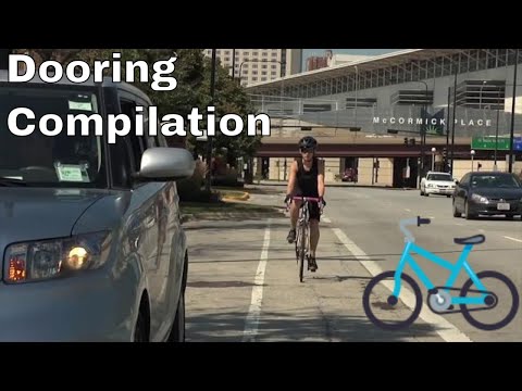 Doored Cyclists of the World - Dooring Compilation (2019)