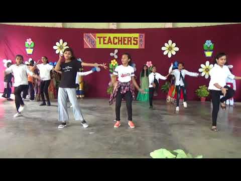 Class VI to VIII Student performance Dance On TEACHERS DAY