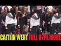Caitlin Clark HITS Stephanie White With Epic Chest Bump To Hype The Team Up Aces Vs Fever Game 3