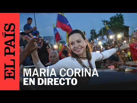 EN VIVO | María Corina Machado ya está en Venezuela y ofrece su primera rueda de prensa | EL PAÍS
