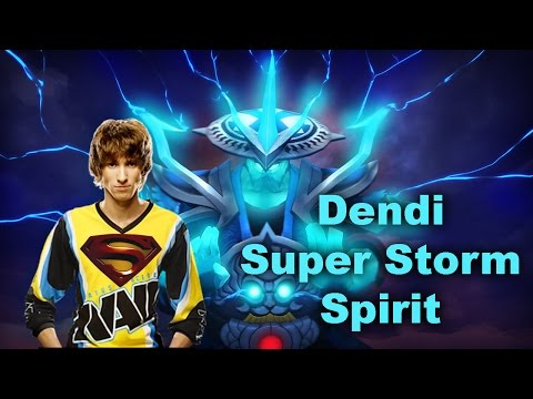 Super Dendi Storm Spirit - Ranked Gameplay