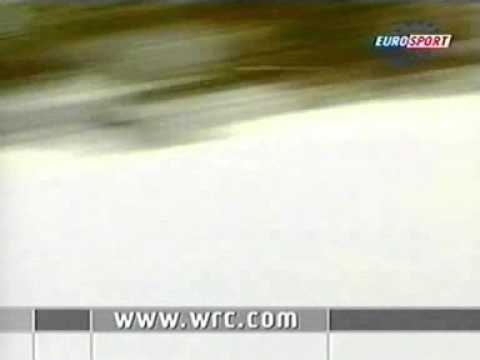 rfra055 World Rally Championship Kristoffer Nilsson wrecks hard in Sweden 1999temp version