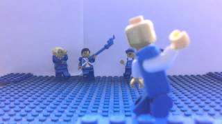 Lego I&#39;m blue (da ba dee) stop motion music video
