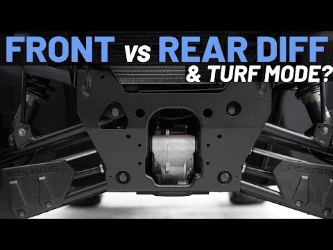 FRONT VS REAR DIFFERENTIAL? WHAT IS TURF MODE? - SHOP TALK EP. 14