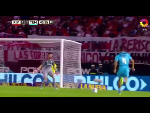 Golazo de Christian Chimino - River Plate 1 - 1 Temperley - Torneo de Argentina 2017