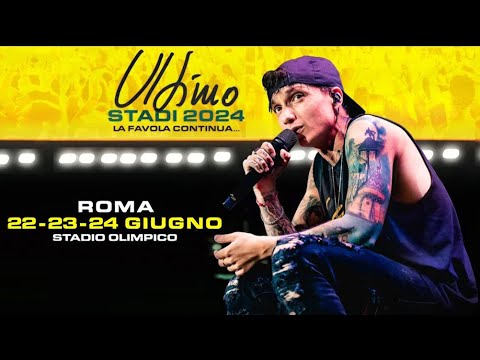 Ultimo "Stadi 2024" I Concerti di Roma - Live in Roma "Stadio Olimpico" 22/23/24 Giugno 2024