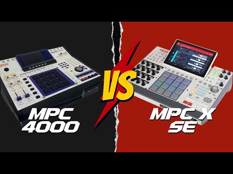 MPC 4000 VS MPC X SE AUDIO COMPARISON