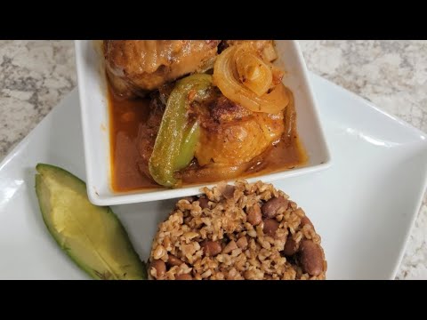 WATCH ME COOK HAITIAN STEWED TURKEY WITH Bulgur Wheat with Brown Beans   | KUISINE KREYOL