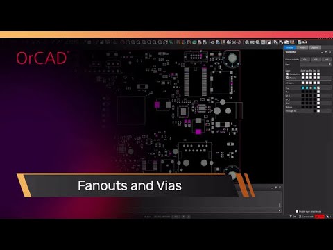 Fanouts & Vias | OrCAD PCB Designer