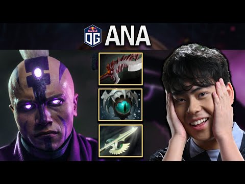 OG.ANA ANTI-MAGE WITH HALBERG-SKADI - DOTA 2 7.27 GAMEPLAY