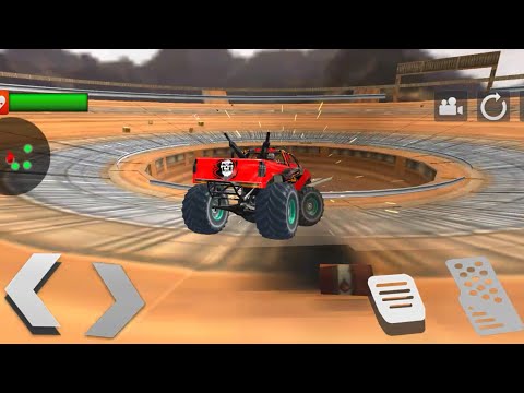 Real Monster Truck Demolition Derby Crash Stunts